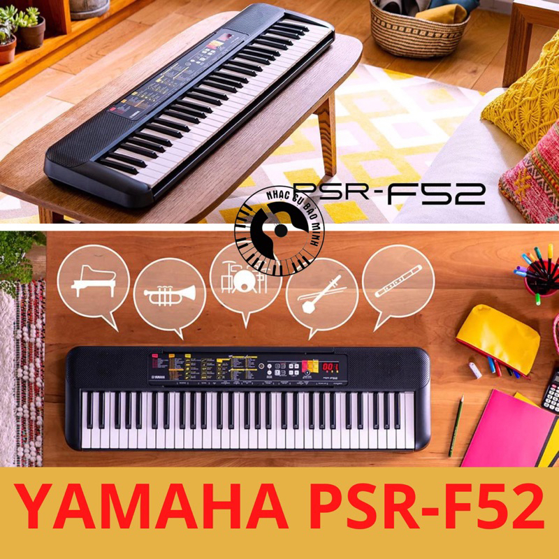 Đàn organ Yamaha PSR-F52 hàng chính hãng
