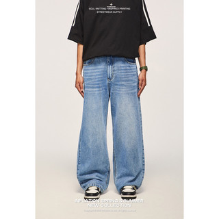 Quần jeans ống rộng washed,wide-leg pants