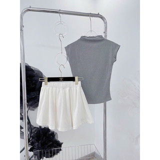 SET ÁO BODY CHÂN VÁY XÁM