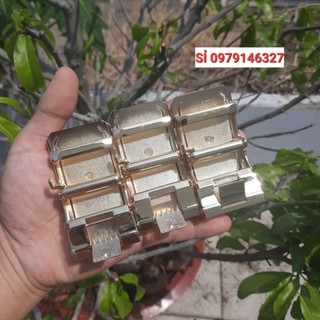 ĐẦU KHÓA THẮT LƯNG CÁ SẤU DÁN DA THẬT 100% .BẢN 4.0.cm