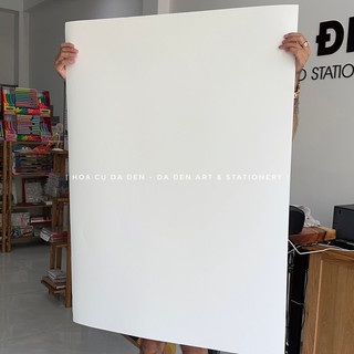 [DA ĐEN] Giấy Vẽ Canson Vân Ngang Dày A0 Lỡ (79x109cm)