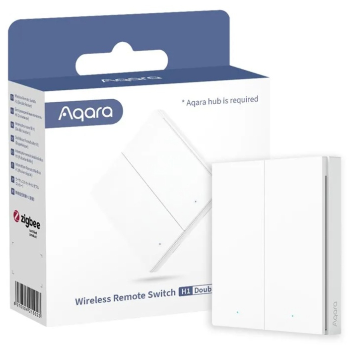 Công Tắc Thông Minh Ngữ cảnh Aqara H1 Zigbee phiên bản Wireless Không dây, Tương thích Home Kit, Cần trang bị Hub