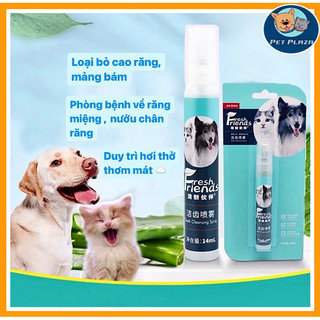 Xịt Thơm Miệng Kháng Khuẩn Fresh Friend Cho Chó Mèo Thú Cưng