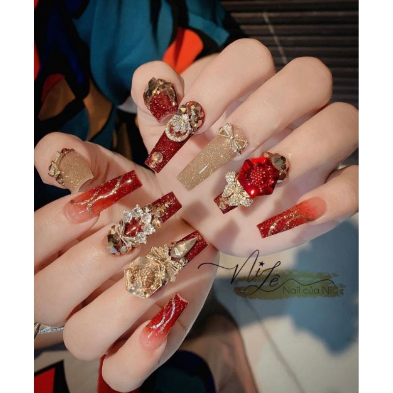 Set sơn gel nhũ flash 4 chai tặng bảng màu