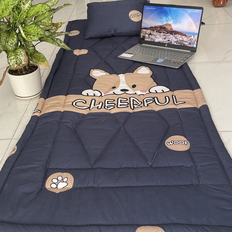 Nệm ngủ văn phòng ,Đệm du lịch tiện lợi size 80x190cm gấp gọn tiện lợi đa năng