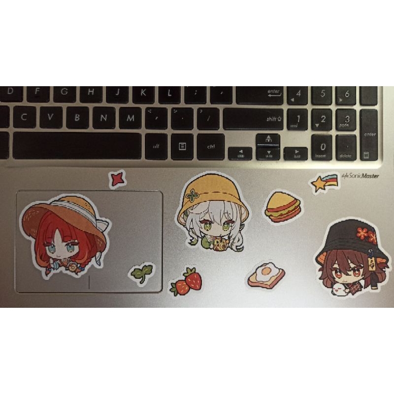 Set sticker Genshin Impact mùa hè