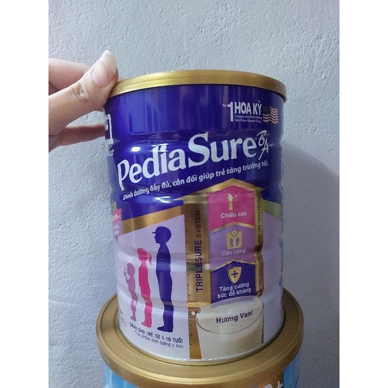 Sữa bột Pediasure 400g, 850g hương vani