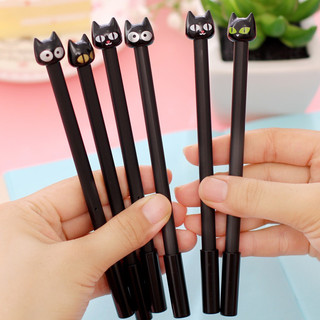 Bút bi nước mèo mực đen