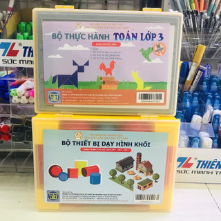 Bộ thiết bị thực hành môn toán lớp 3 theo chân trời sáng tạo