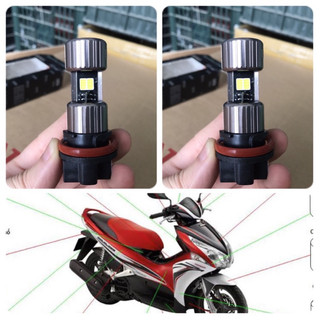 Bộ 2 bóng led siêu sáng cho xe airblade , pcx, lead 2011 /2012