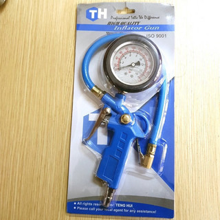 Súng bơm lốp dùng hơi có đồng hồ dầu