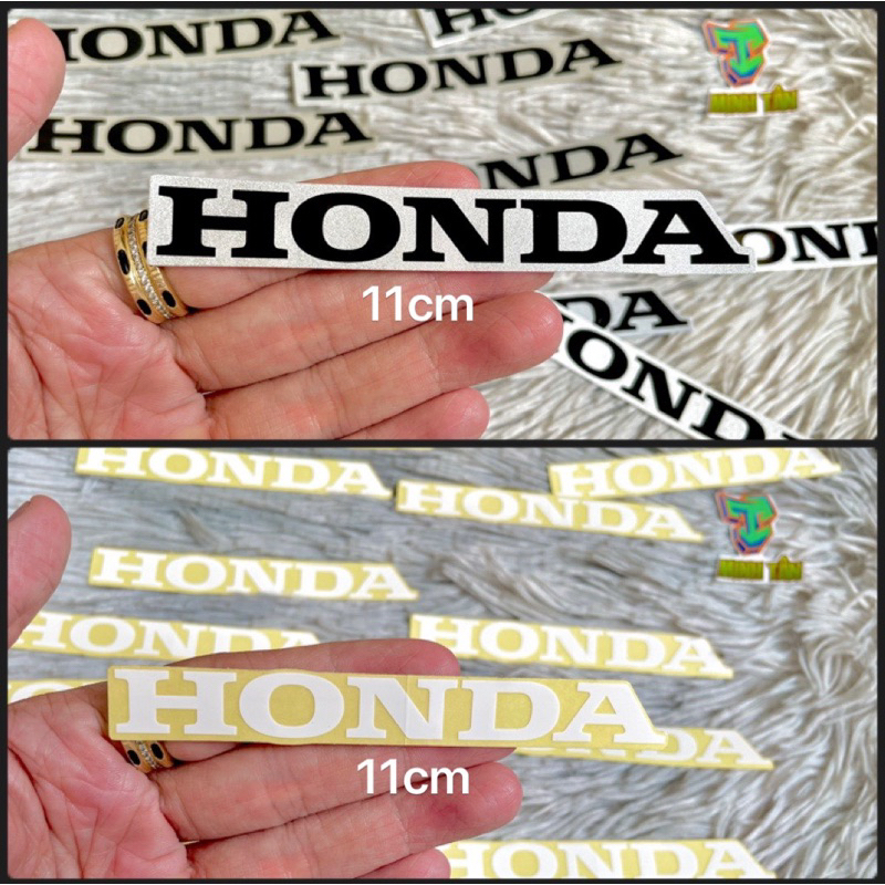Tem zin Honda 11cm dán cánh yếm Vario, Airblade, Wave,Dream