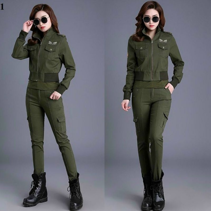 BỘ LÍNH 3 MÓN CHẤT KAKI CAO CẤP ĐỦ SIZE