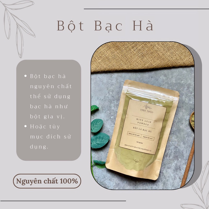 Bột Bạc Hà