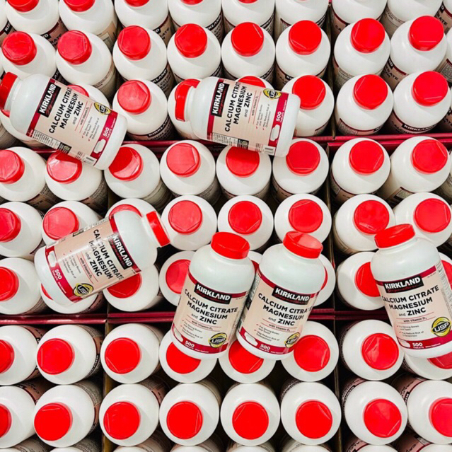 Viên uống bổ sung Canxi Kirkland Calcium Citrate Magnesium and zinC