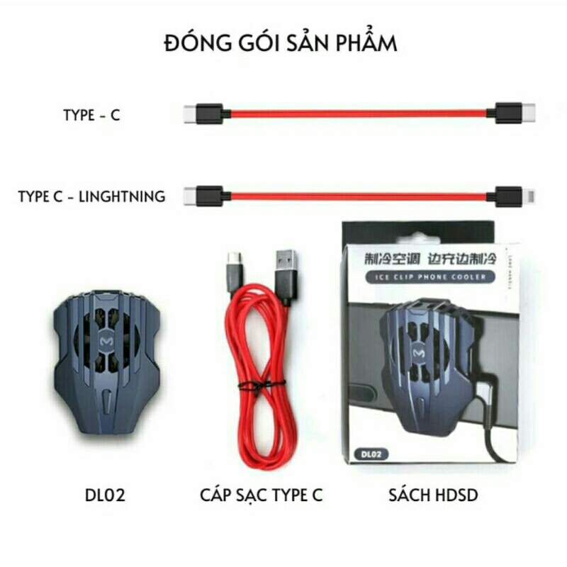 ✅Quạt tản nhiệt điện thoại MEMO CX02 27W SẠC KHÔNG DÂY TỪ TÍNH 15W siêu lạnh - DL02 gaming có thể vừa sạc vừa chơi game