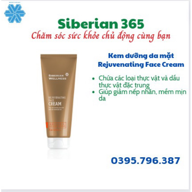 Kem dưỡng da mặt SIBERIAN WELLNESS Rejuvenating Face Cream-75ml