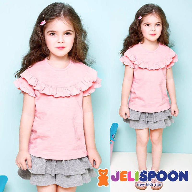 Set Jelispoon xám hồng size 100-150