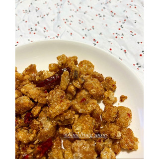 Tốp mỡ sấy giòn 100g ( Có bán theo kg )