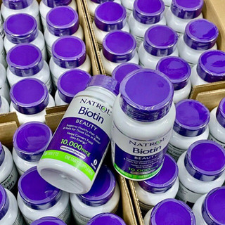 Viên uống Natrol Biotin 10.000 mcg