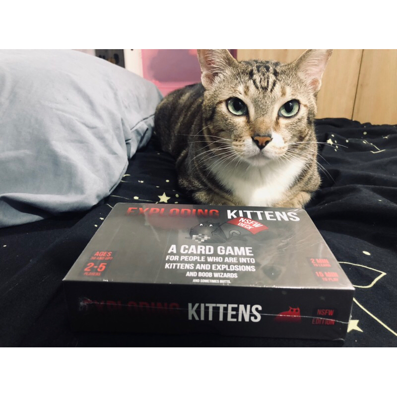 Mèo Nổ Exploding Kittens Tiếng Anh