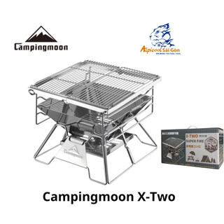 Bếp nướng dã ngoại Campingmoon X-two Inox 30