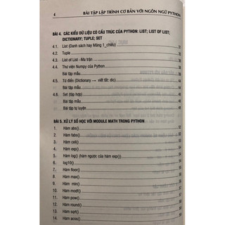 Sách - Bài tập lập trình cơ bản với ngôn ngữ Python
