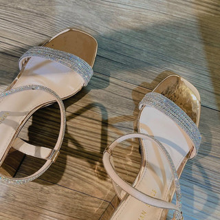 Giày sandal nữ dây đá xinh 7 phân