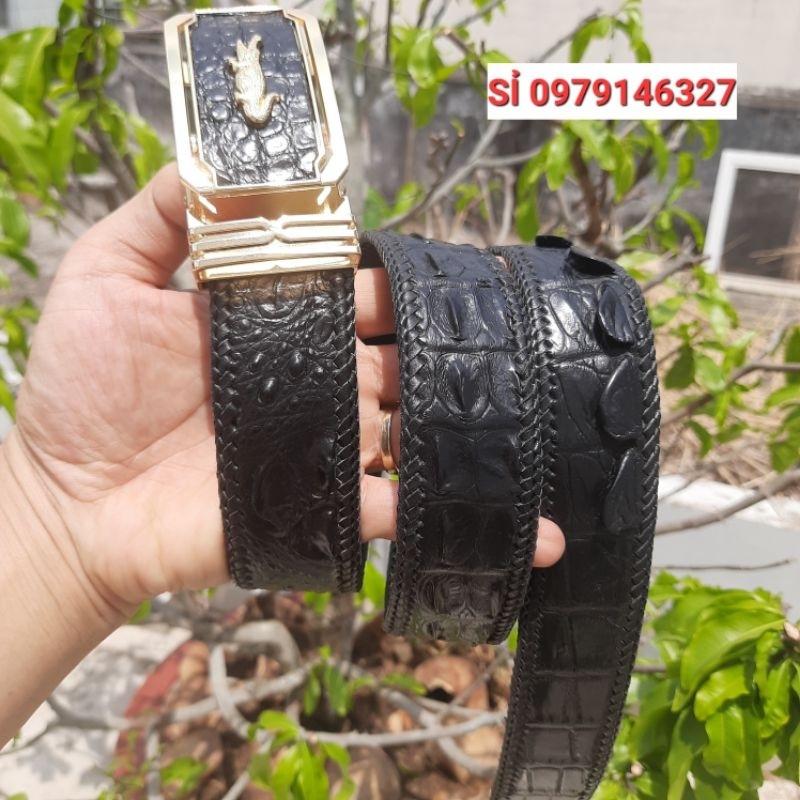 DÂY LIỀNĐAN VIỀN.THẮT LƯNG NAM DA CÁ SẤU .HÀNG CAO CẤP.