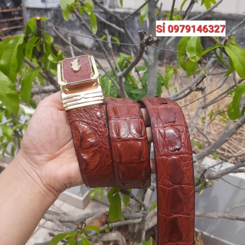 DÂY LIỀNĐAN VIỀN.THẮT LƯNG NAM DA CÁ SẤU .HÀNG CAO CẤP.