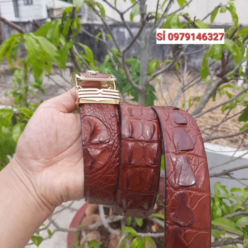 DÂY LIỀNĐAN VIỀN.THẮT LƯNG NAM DA CÁ SẤU .HÀNG CAO CẤP.