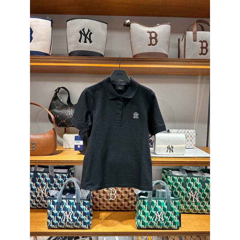 Áo polo MLB basic dáng Slim fit