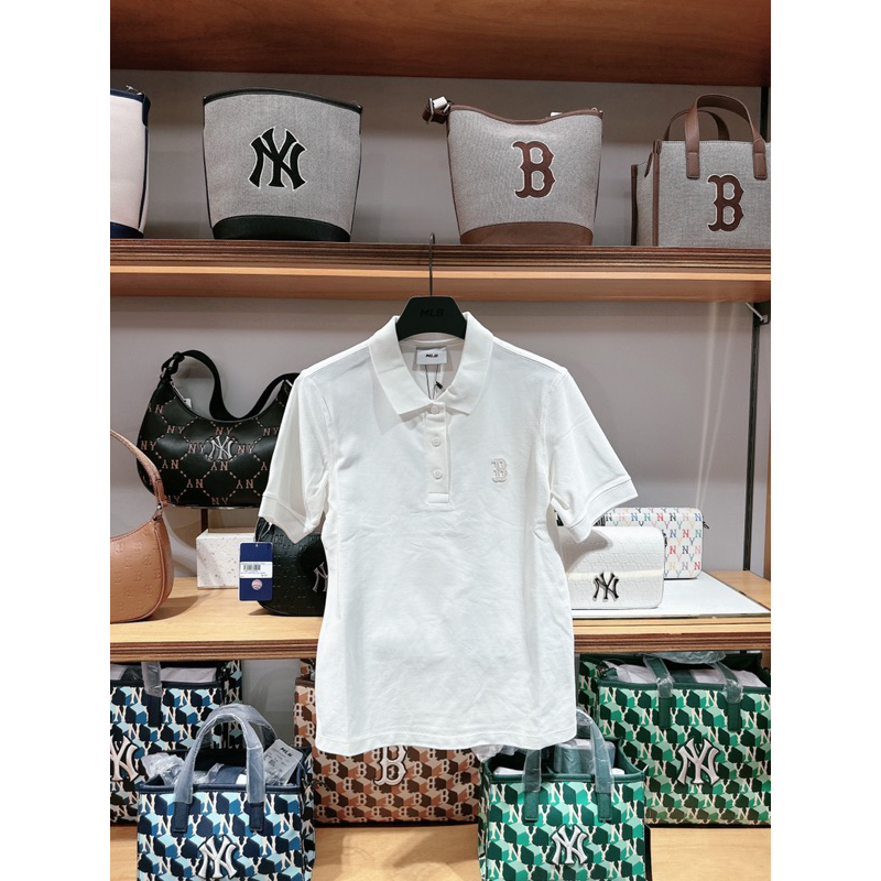 Áo polo MLB basic dáng Slim fit
