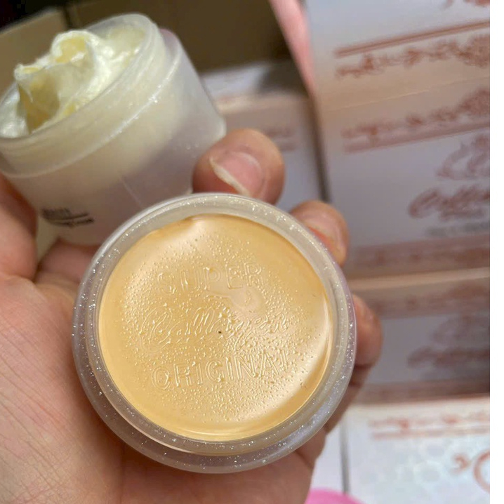 Bộ kem cao cấp colagen Plus Vit e cao cấp gôm kem ngày kem đêm xà phòng