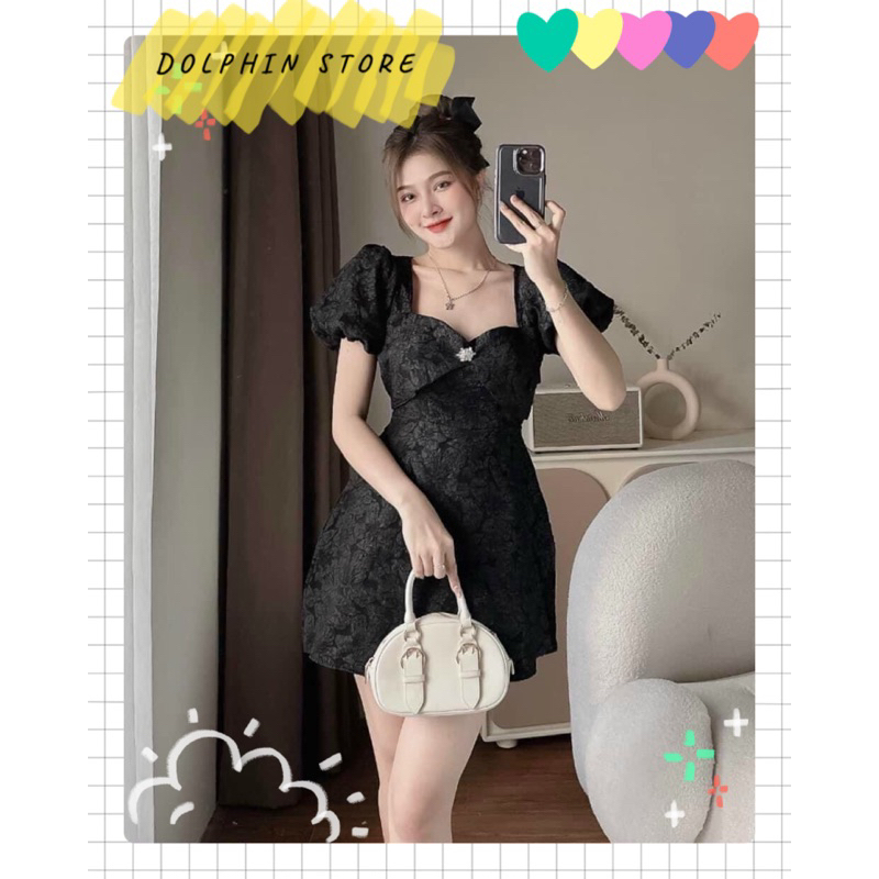 BIGSIZE Đầm đen bigsize