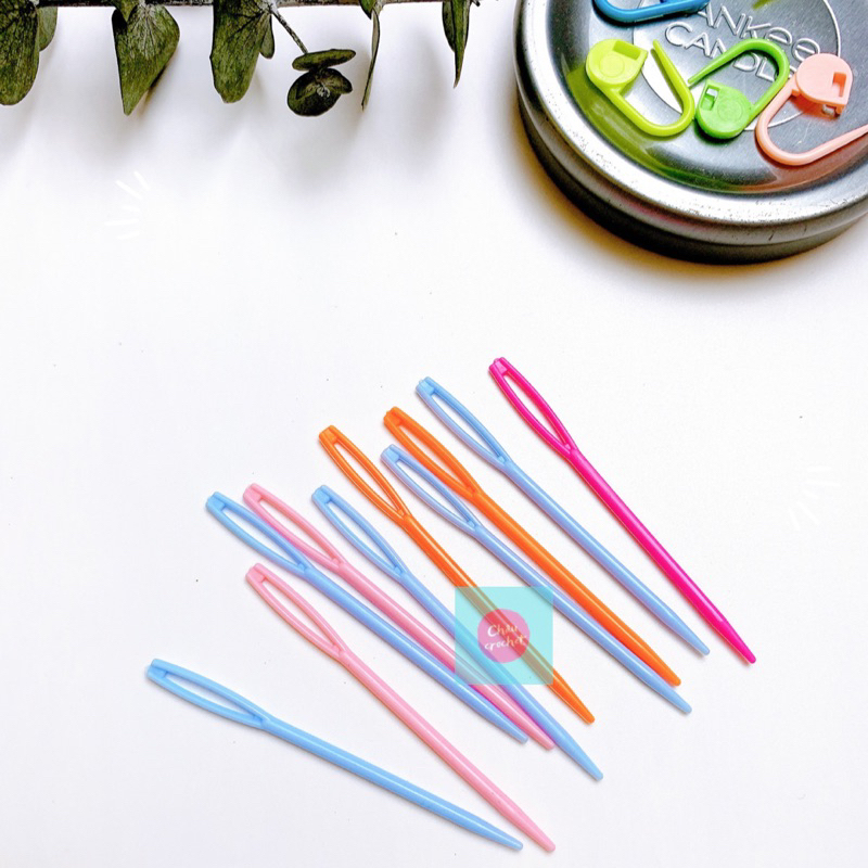 Kim khâu len nhựa đan móc