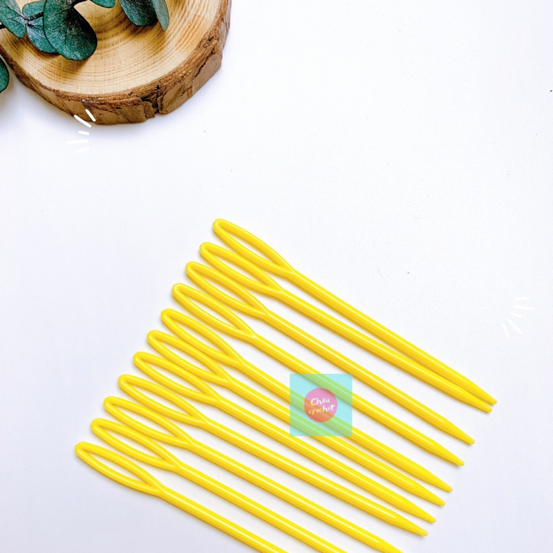 Kim khâu len nhựa đan móc