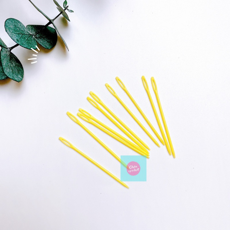 Kim khâu len nhựa đan móc