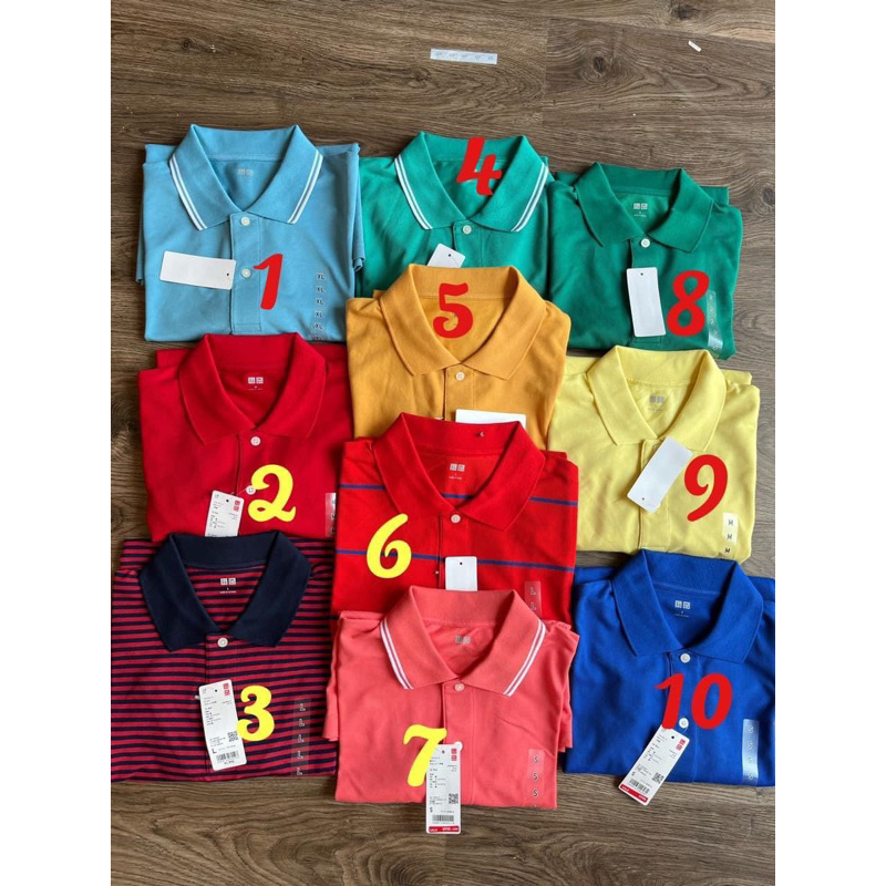 Áo polo uniqlo