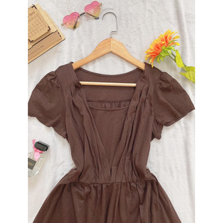 Đầm Thun Kiểu, FREESIZE, BIGSIZE, 2hand