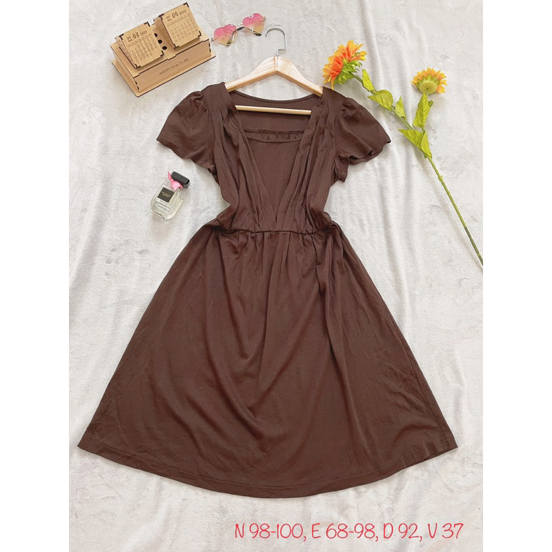 Đầm Thun Kiểu, FREESIZE, BIGSIZE, 2hand