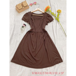 Đầm Thun Kiểu, FREESIZE, BIGSIZE, 2hand