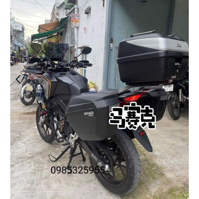 Combo thùng hông baga hông Shad PNP CB150X
