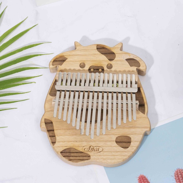 Đàn kalimba 17 phím gỗ mahogany _Tặng pull phụ kiện , có độ bền cao , phụ hợp cho người mới tập chơi