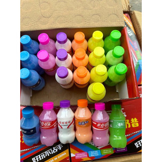 Slime lỏng chảy dạng sữa màu cực đẹp đồ chơi hũ slam chất nhờn ma quái squishy