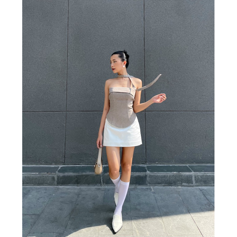 Jemie Top - Áo ống cúp ngực kèm dây cổ - Morri Club | BigBuy360 - bigbuy360.vn