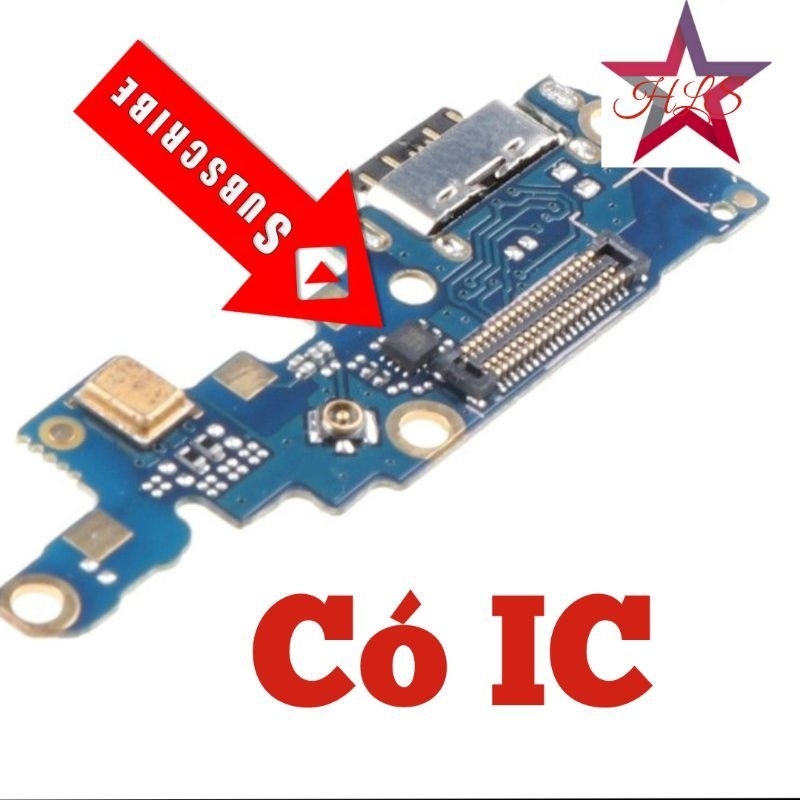 Cụm Chân Sạc Nokia X6 / 6.1 Plus 2018 Newzin có IC sạc sóng đã đổ keo