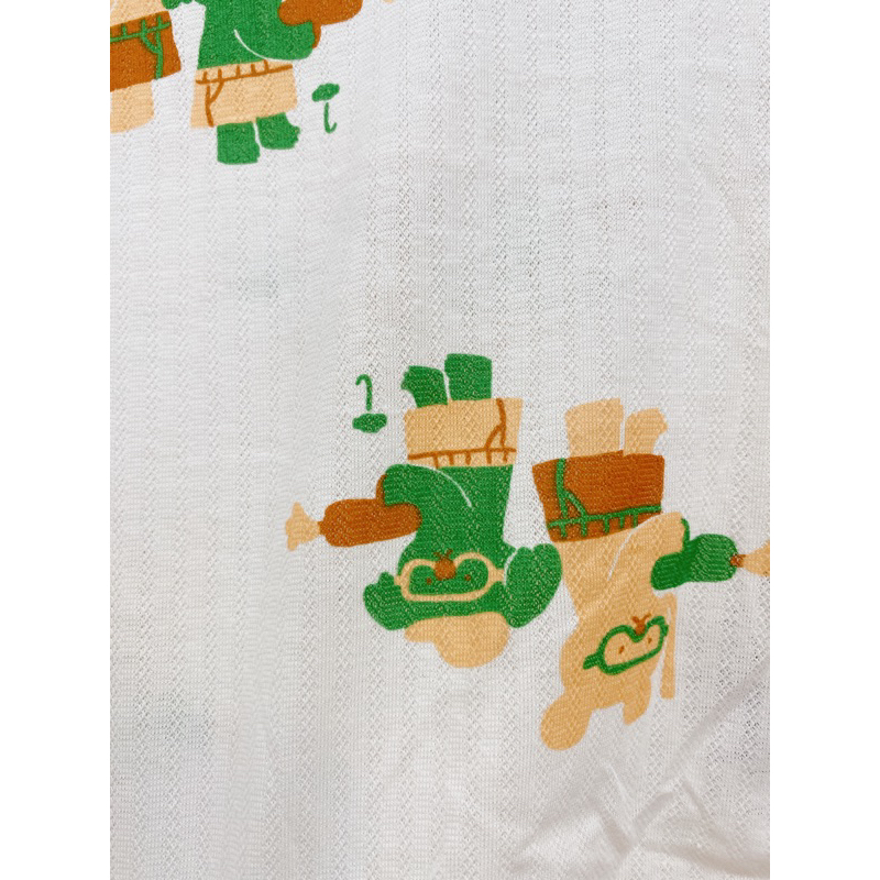 Bộ cộc hè trẻ em vải thông hơi sơ sinh xuất nhật