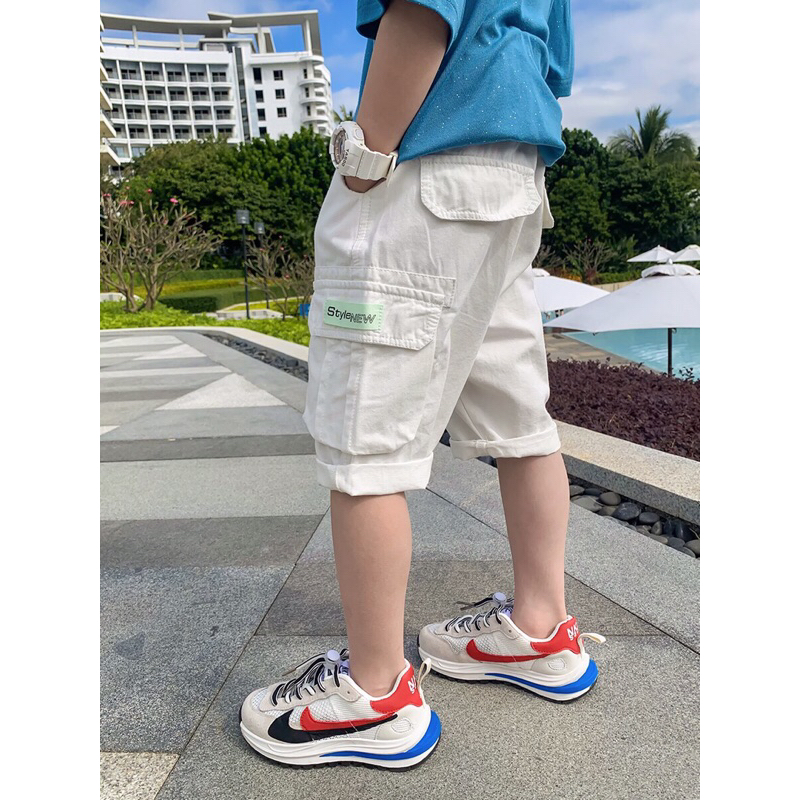 Quần Kaki Lửng Túi Hộp Size Đại Cho Bé Trai Hàng Quảng Châu