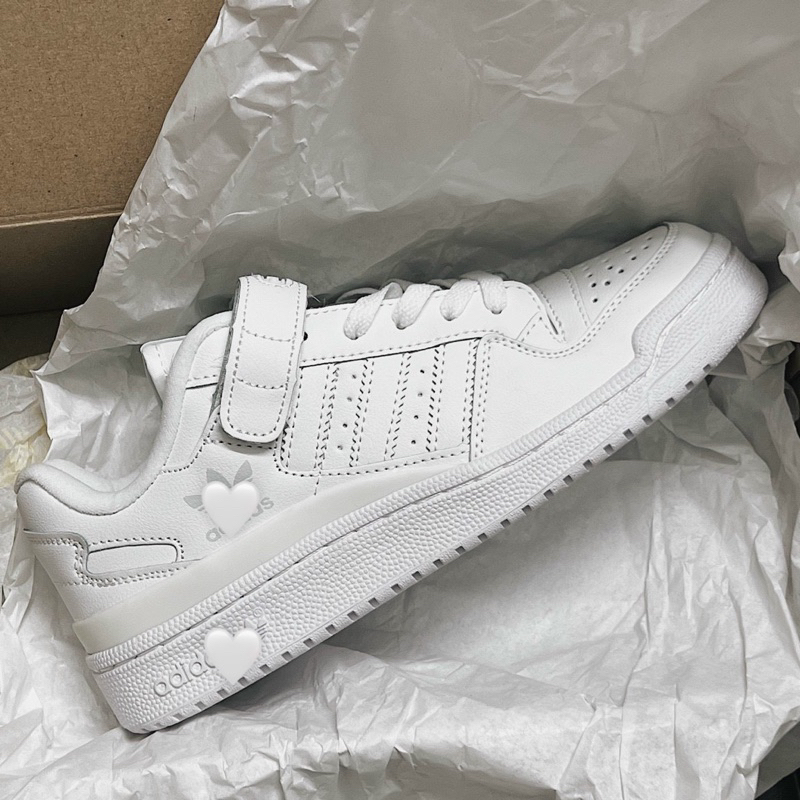 Giày thể thao 𝑨𝒅𝒊𝒅𝒂𝒔 𝑭𝒐𝒓𝒖𝒎 Low White S.Cấp fullbox